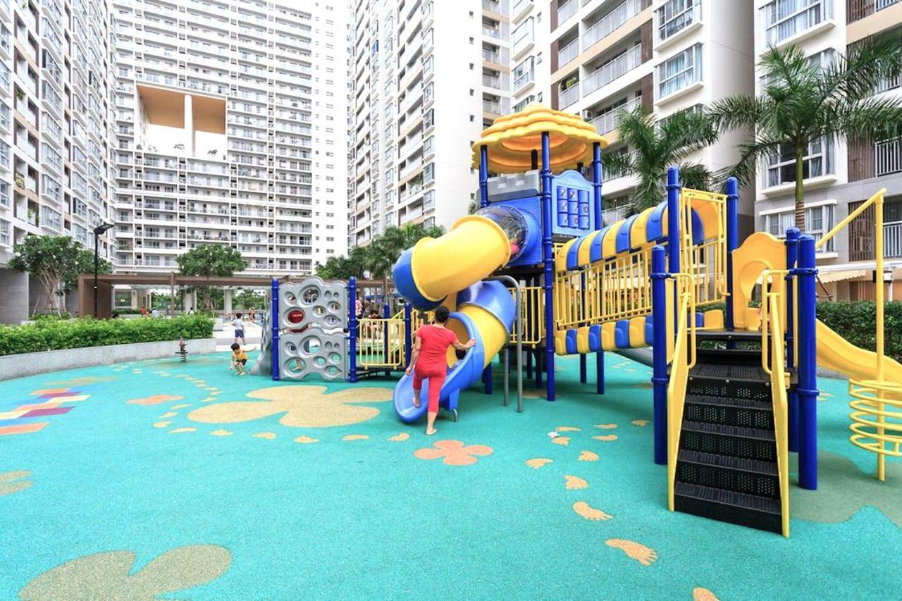 ホーチミン市 シニック バレー スイートアパートホテル エクステリア 写真